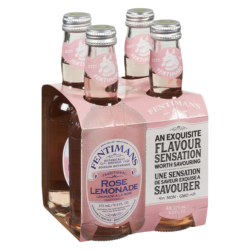 Fentimans - Botanically Brewed Drink - Rose Lemonade