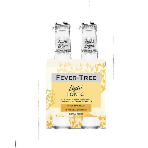 Fever Tree Ginger Beer Nonalcoholic 4x200 mL