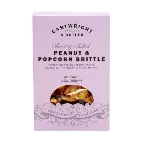 Cartwright & Butler - Peanut & Popcorn Brittle