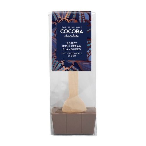 Cocoba - Milk Chocolate & Irish Cream Hot Chocolate Spoon