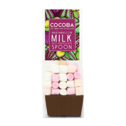 Cocoba - Milk Hot Chocolate Spoon Marshmallow