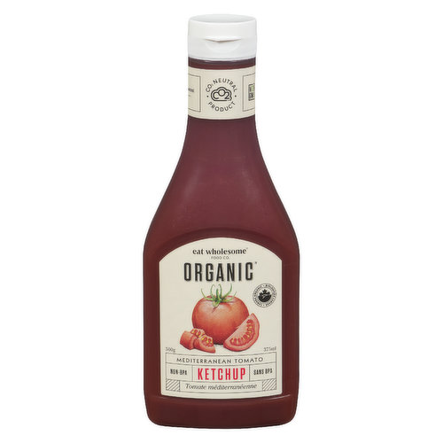 Eat Wholesome - Organic Ketchup, Mediterranean Tomato