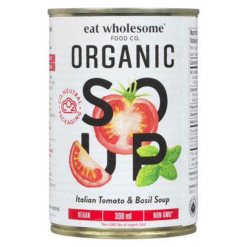 Eat Wholesome - Eat Wholesome Soup Org Tomato & Basil