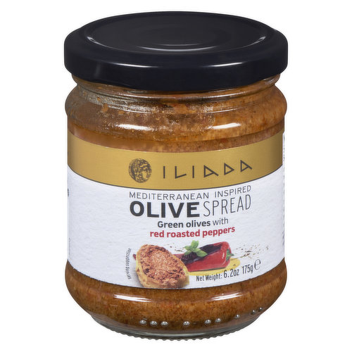 Iliada - Green Olive Spread With Red Pepper