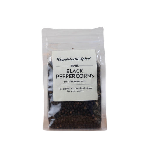 Cape Herb and Spice - Black Peppercorns Refill