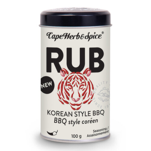 Cape Herb and Spice - Korean Style BBQ Gourmet Tins