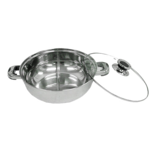 HCX - Fondue Pot With Divider 30 cm