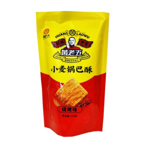 Huang Lao Wu - Wheat Crust Crackers - BBQ