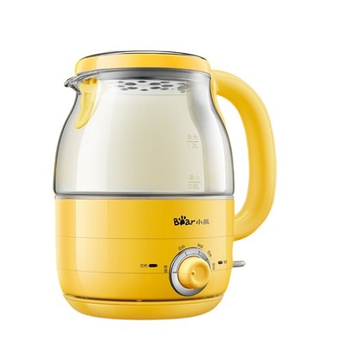 Bear Electric Glass Kettle 1.2L 