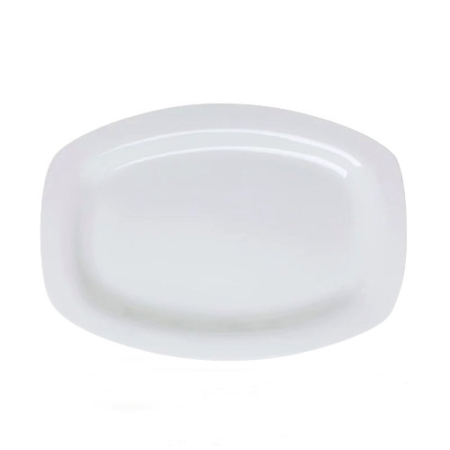 CBL - Bone Ceramic Plate White 12 inch