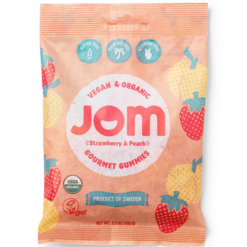 Jom - Gummies Strawberry Peach