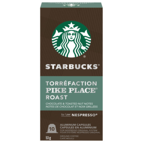 Pike Place® Roast Coffee  Starbucks® by Nespresso® for Vertuo