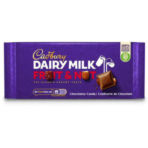 Cadbury - Chocolate Bar,  Fruit & Nut