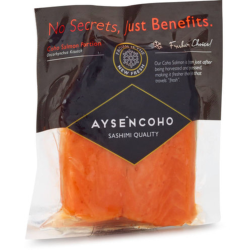 These farmed COHO portions have a mild flavour with excellent vibrant colour.