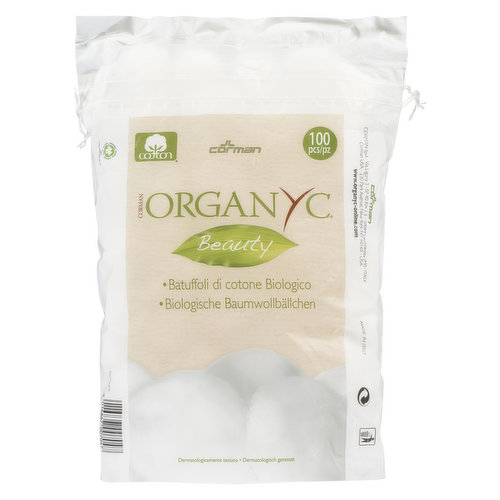 Organ(y)c's Cotton Wool Balls are made from 100% organic cotton and have no nasty chemicals added. These super soft cotton balls are perfect for removing daily make-up and applying your facial toner.