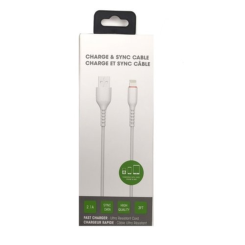 Charge & Sync Cable - iPhone, iPad