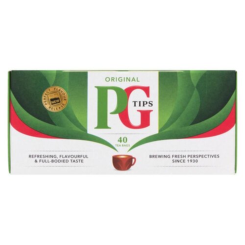 PG Tips - Refreshing, Flavourful & Full-Bodied Taste Tea,40s Box