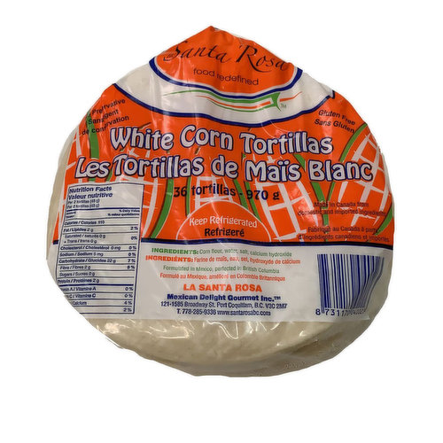 Santa Rosa - Tortilla White Corn