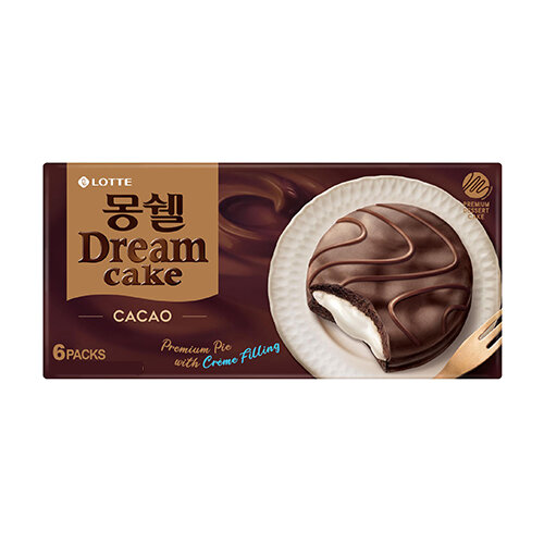 Lotte - Dream Cake Cacao, 6 Pack