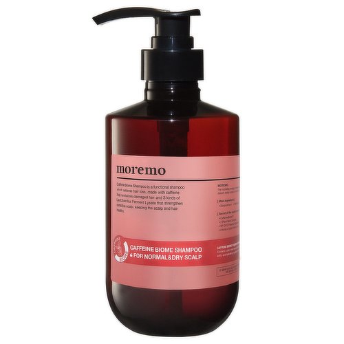 Moremo - Caffeine Biome Shampoo (For Normal & Dry Scalp)