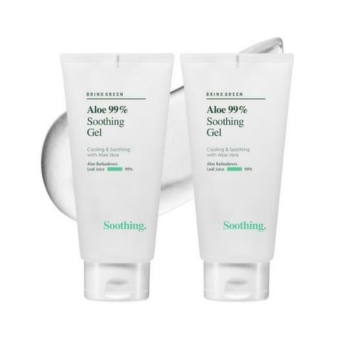 Bring Green - Aloe 99% Soothing Gel 300mL Duo Set