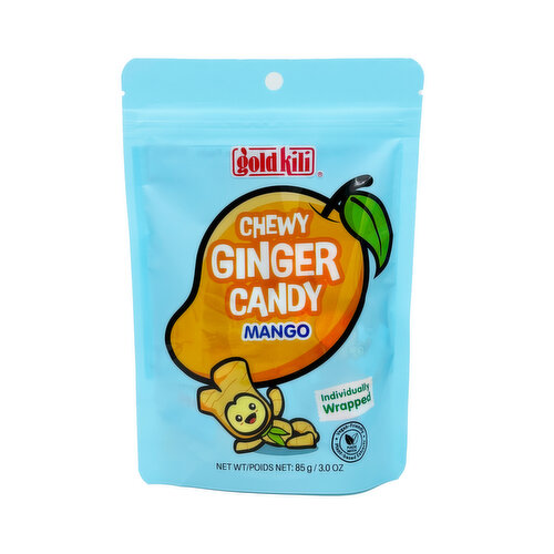 gold kili - Chewy Ginger Candy, Mango Flavour