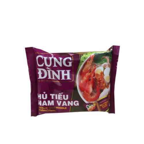 Cung Dinh - Seafood Flavor Instant Rice Noodle