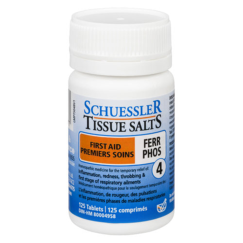 Schuessler - Tissue Salt Ferr Phos 6x First Aid