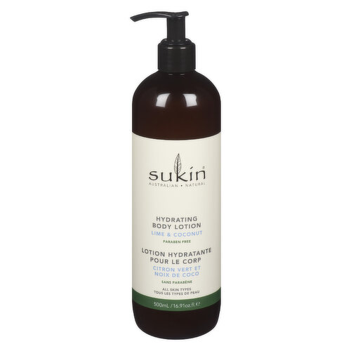 Sukin - Body Lotion Lime Coconut