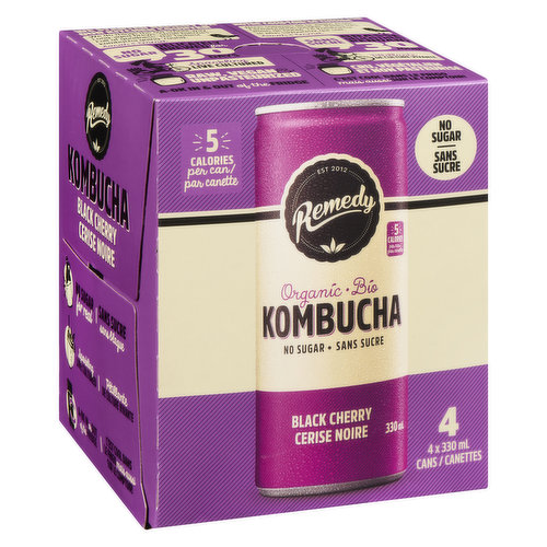 Remedy - Kombucha Cherry Plum Organic