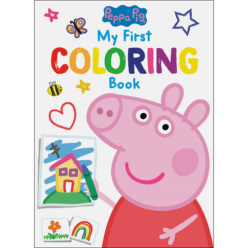 9PC Peppa Pig Coloring Book Kit Washable Markers Drawing Activities Set For  Kids, 1 - Fry's Food Stores