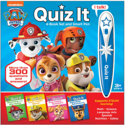 Quiz - It 4 Book Set and Smart Pen, 3+ Years - Save-On-Foods