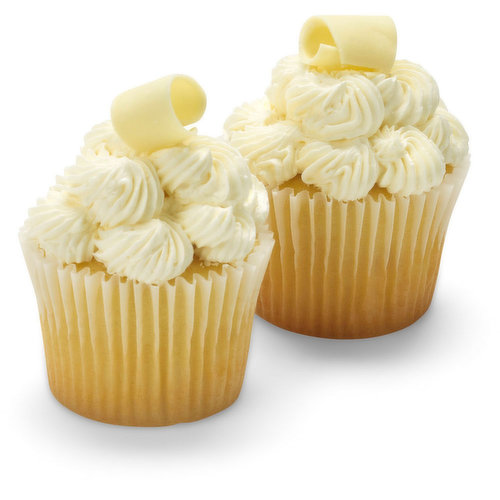 A simple yet elegant vanilla cupcake, iced with silky French style boiled buttercream made with real vanilla bean. This timeless classic is sure to be a hit.