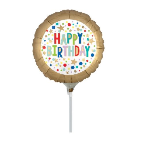 Airfilled Birthday Balloon Stick-in Add-On in Croton On Hudson, NY -  Cooke's Little Shoppe Of Flowers