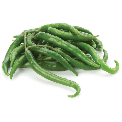 Green - Long Chili Peppers