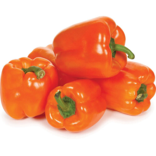 Organic Orange Bell Peppers – Boxed Greens