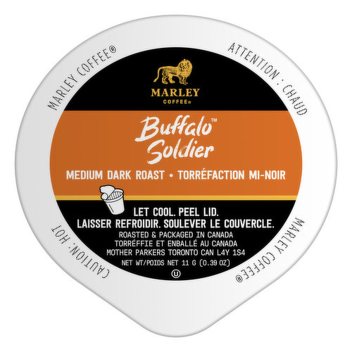 Marley - Coffee Pods - Buffalo Soldier