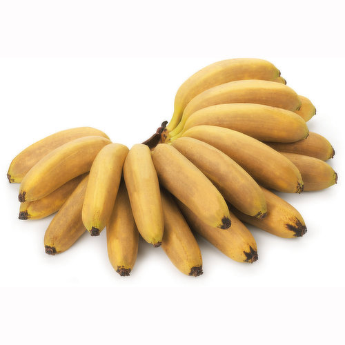 Baby Bananas, Fresh Baby Bananas_ 2.5 LBS