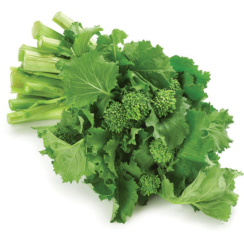 Also known as broccoli rabe. Broil, stir-fry, braise, saute, or steam