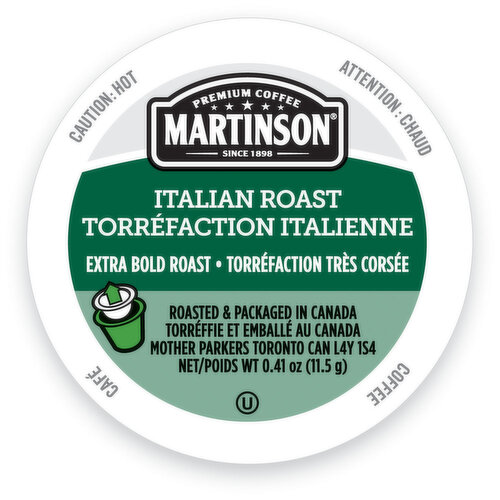 Martinson - Coffee Pods - Italian Roast, Bulk