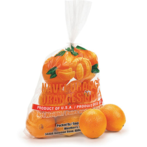 Oranges - Navel, 1 Bag