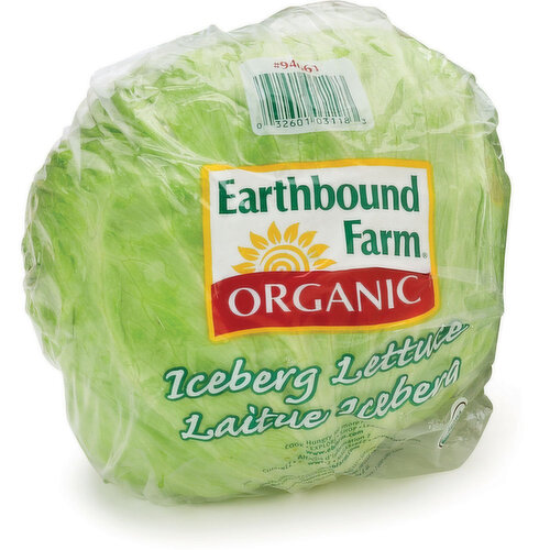 Earthbound Farm - Lettuce, Iceberg, Organic