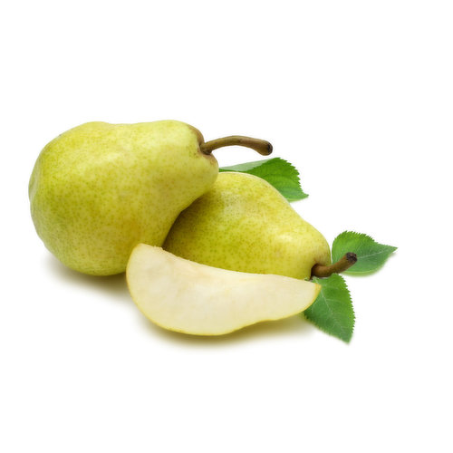 Fancy Grade A. Bell-Shaped Pear with a Classic Sweet Pear Flavor and Smooth, Buttery Texture.