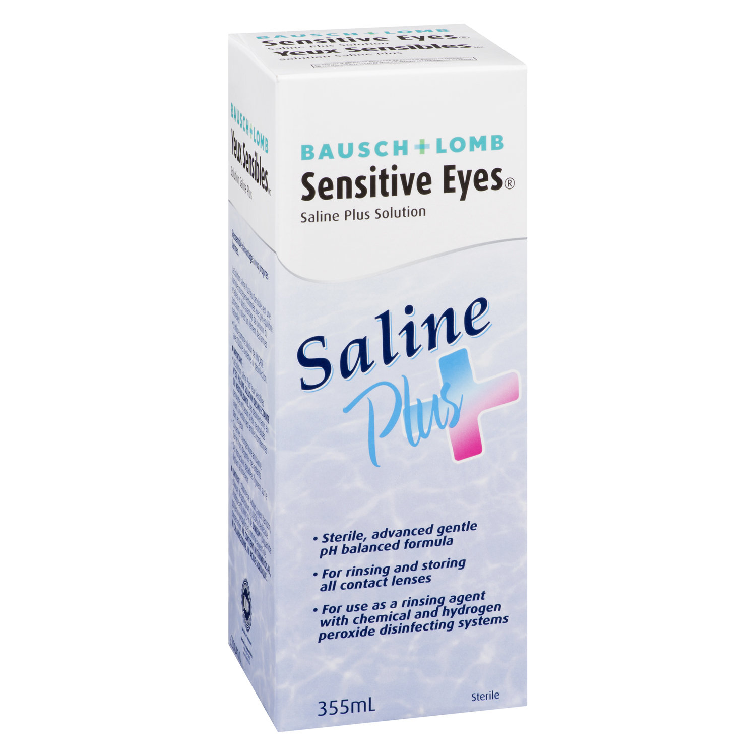 Bausch & Lomb Saline Solution Plus | #1 Best Recommended for Sensitive Eyes  | Real Eyes Optometry