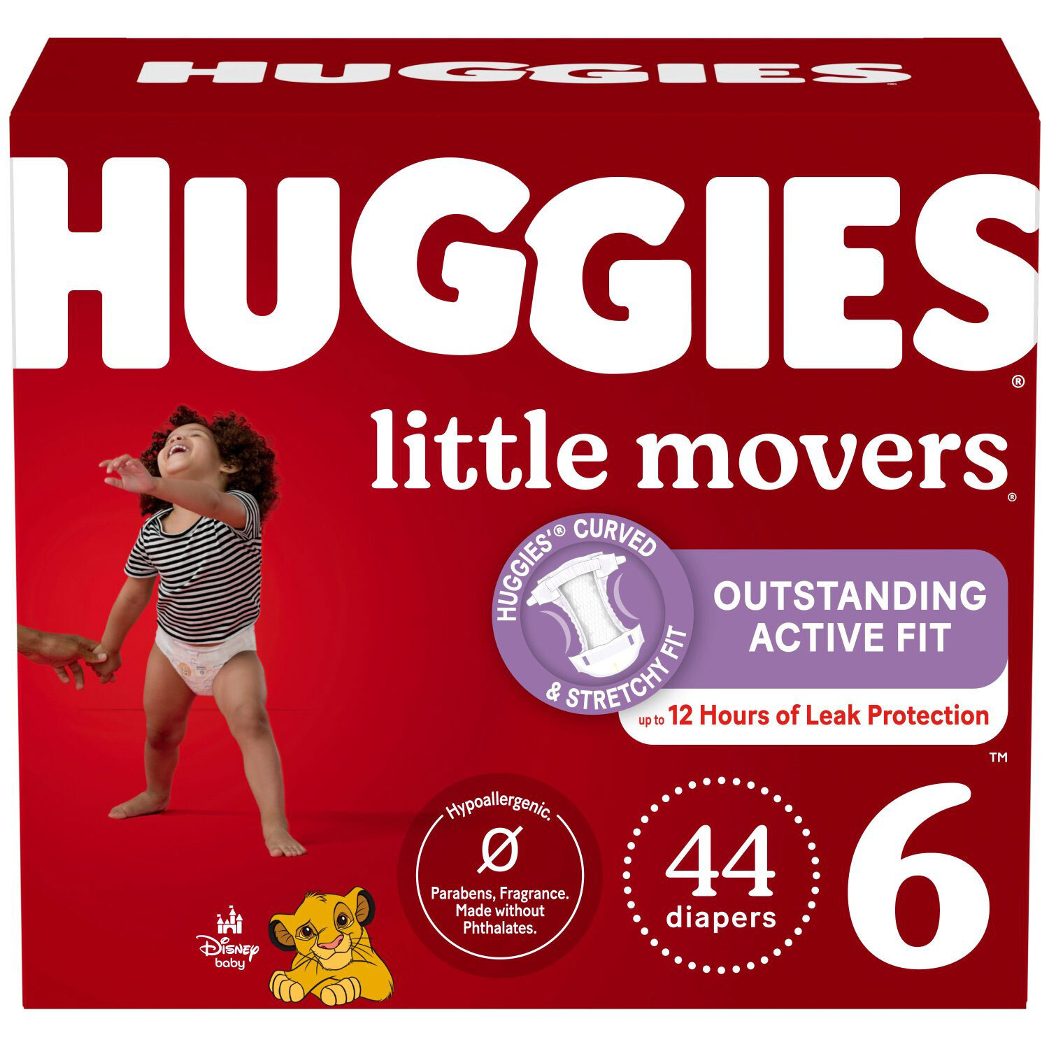 Huggies Couches pour bébés Overnites, taille 5, 44 couches - 44 ea