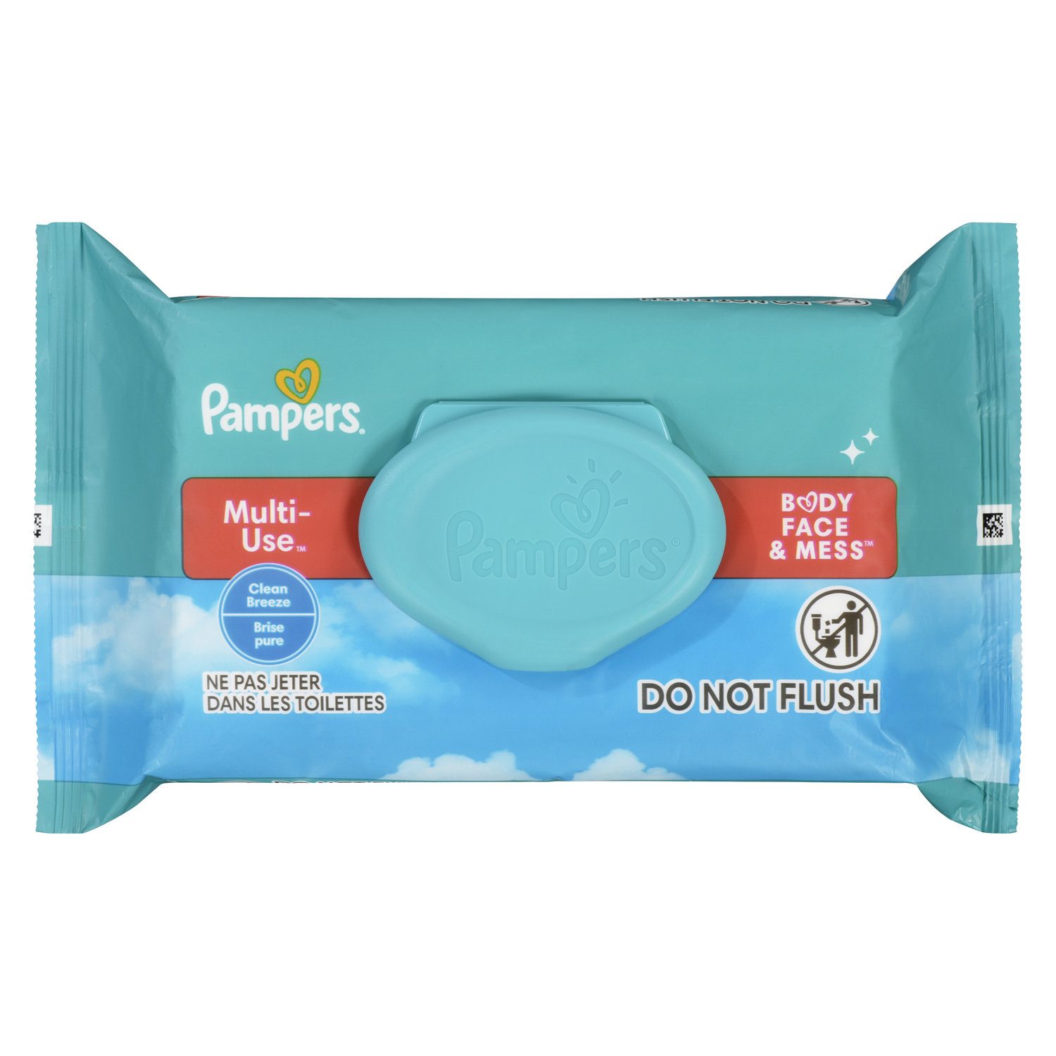 Pampers Harmonie Coco Baby Wipes - Salviettine umidificate per neonati,  9x44 pz.