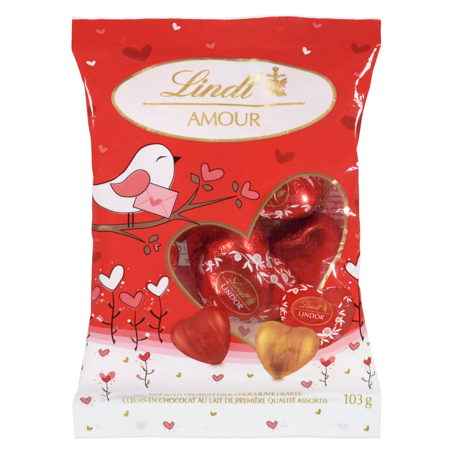 Hershey's cœur de chocolats au lait kisses - chocolate in a heart