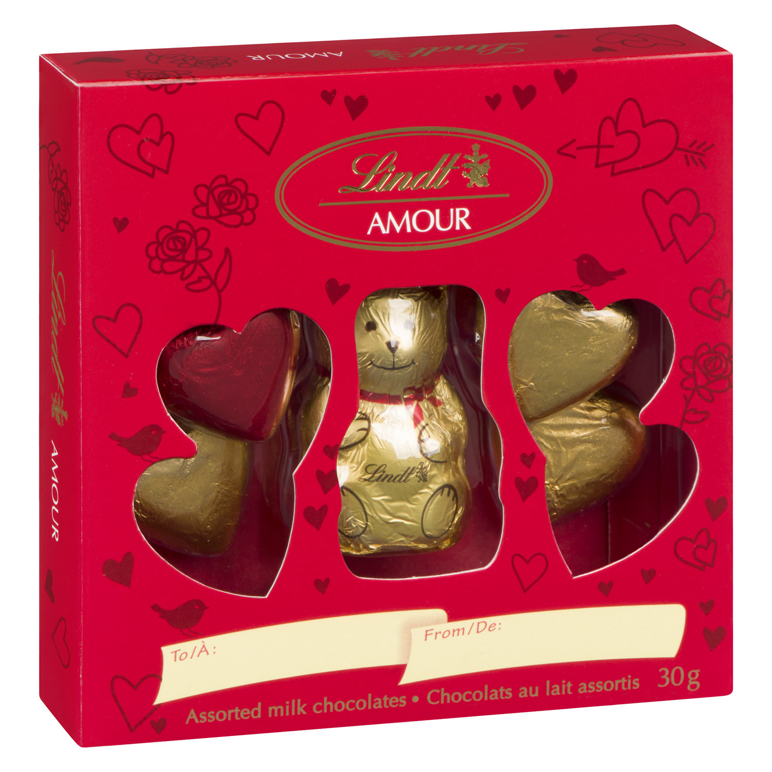 Chocolats au lait assortis Lindt Kids Christmas – Calendrier de l