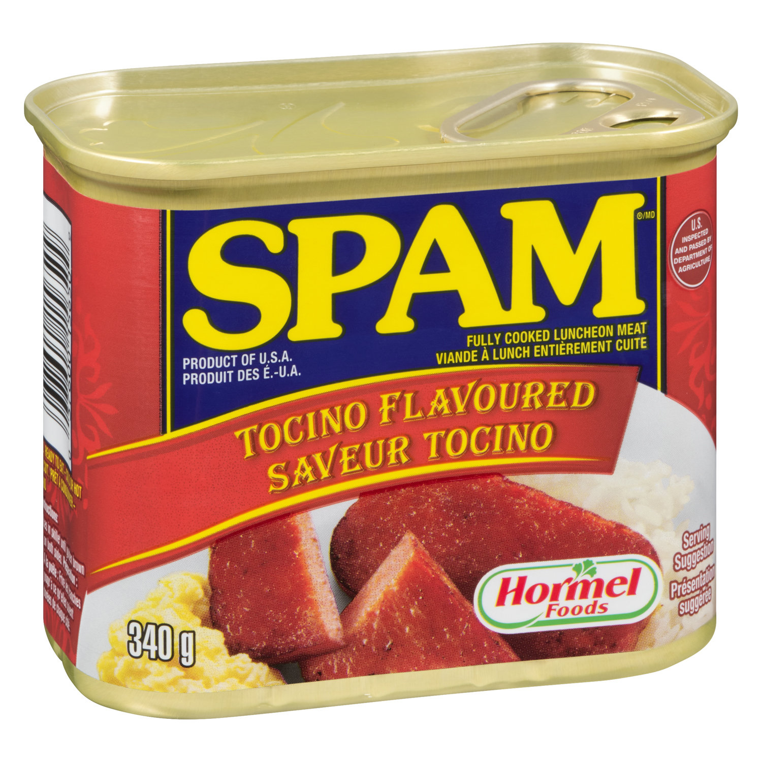 Calories in 340 grams of Spam - Turkey.