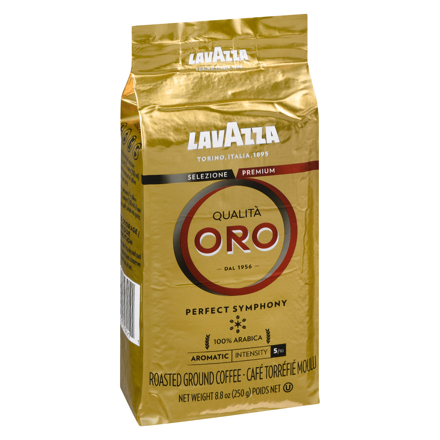 LavAzza Qualita Rossa Medium Roast Ground Coffee, 8.8 oz - Foods Co.